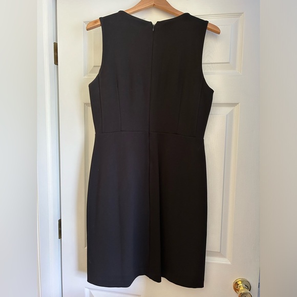 White House Black Market black sleeveless dress; Size 12 - Picture 2 of 3